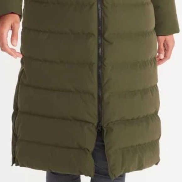 MARMOT COAT Prospect Hooded Down D Nori XL - Picture 6 of 16
